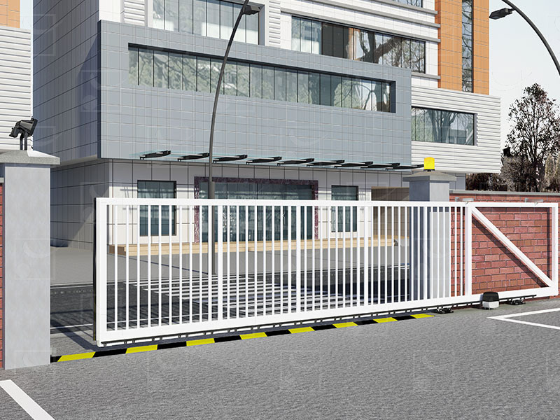 Steel cantilever gate – S version