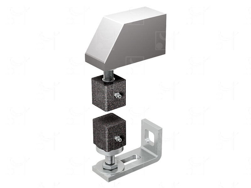 Gates mounted on pivots – Pivots with fastener for gates up to 180 lbs (80 kg)